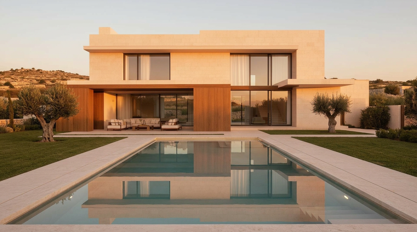 Villa moderne en Tunisie